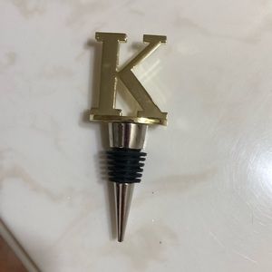 Wild eye designs Monogram wine stopper